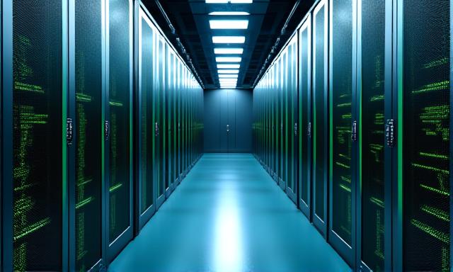 Secure cloud server nodes representing high-level data protection